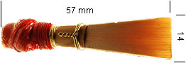 Vigder Bassoon Reed, Style A