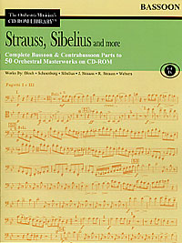 The Orchestra Musician's CD ROM Library Vol. IX for bassoon. Strauss, Sibelius and more