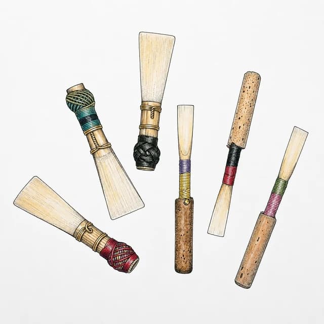 Finished reeds