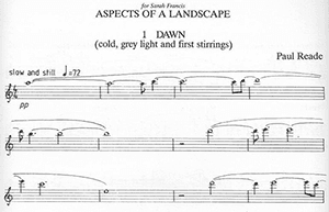 Paul Reade: Aspects of a Landscape