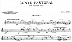 Eugène Bozza: Conte Pastoral
