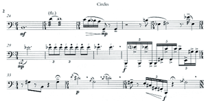 Njabulo Phungula: Circles for Solo Bassoon