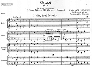 PDQ Bach/Schickele: Octoot