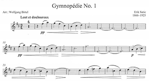 Erik Satie: Gymnopédie No. 1