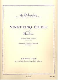 Albert Debondue: 25 Etudes for the Oboe
