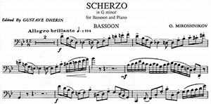 Oleg Miroshnikov: Scherzo in G Minor