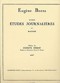 Eugène Bozza: 15 Etudes Journalieres