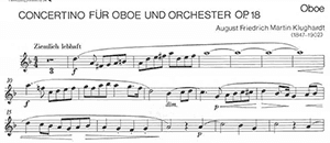 August Klughardt: Concertino in F op.18