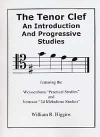 William R. Higgins: The Tenor Clef - An Introduction and Progressive Studies