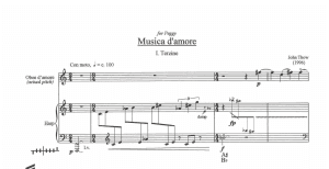 John Thow: Musica d'amore