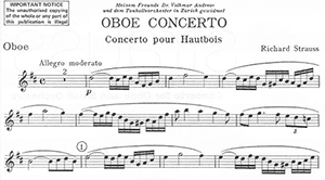 Richard Strauss: Oboe Concerto
