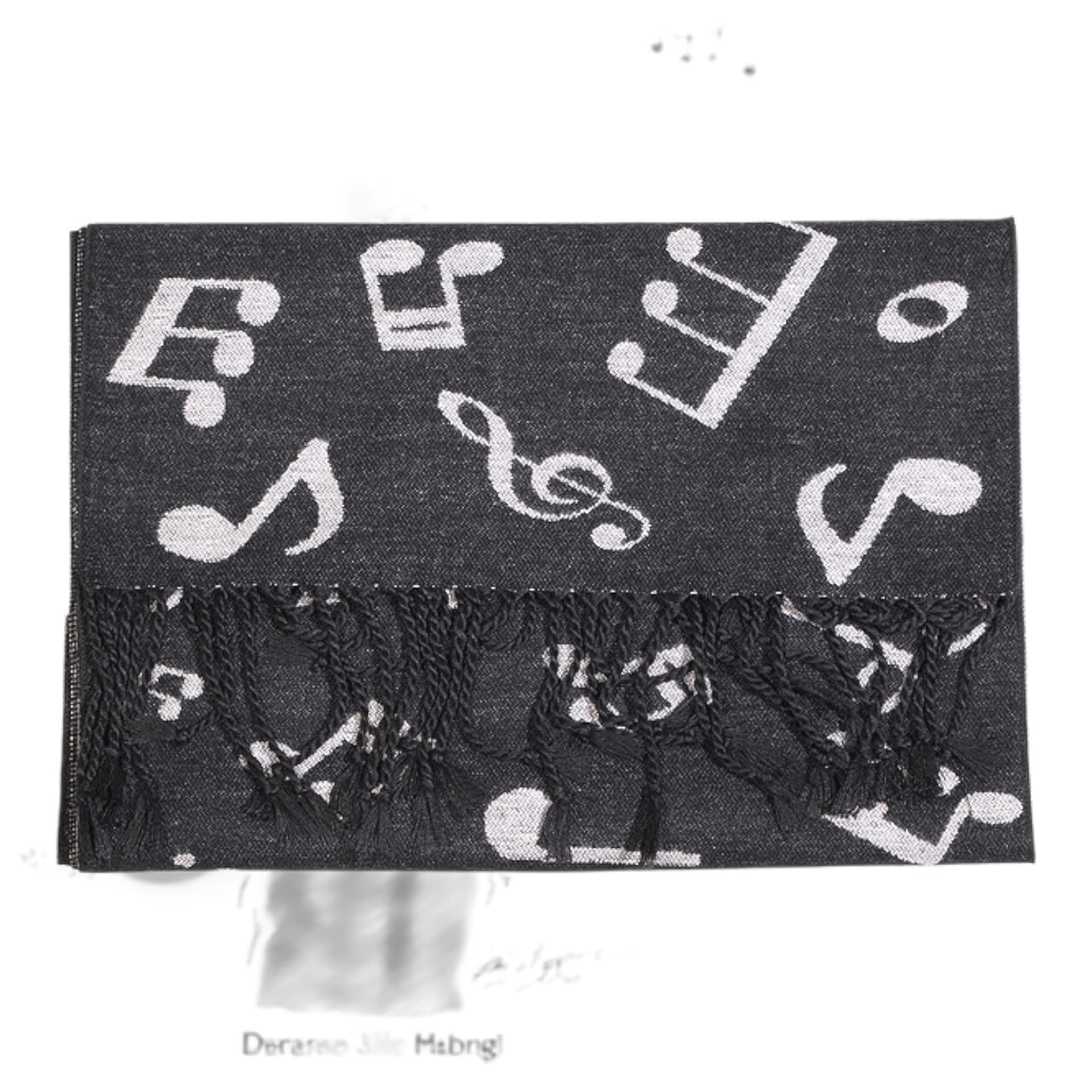 Music Motif Scarf
