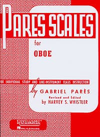 Parès Scales For Individual Study for Oboe