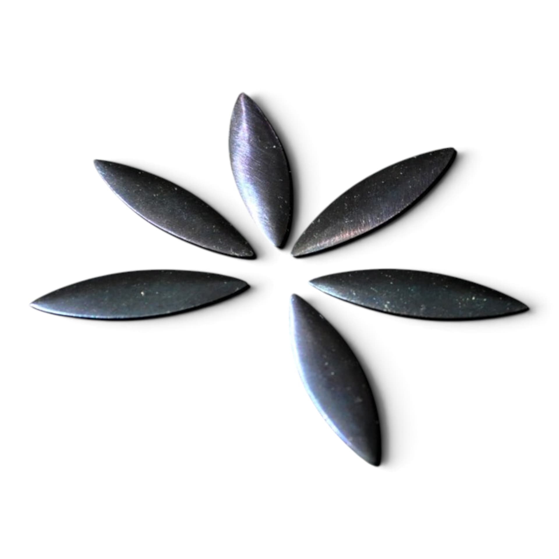 Blued Steel Contoured Oboe Plaque