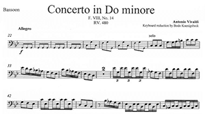 Antonio Vivaldi: Concerto in C Minor RV 480