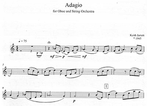 Keith Jarrett: Adagio for Oboe
