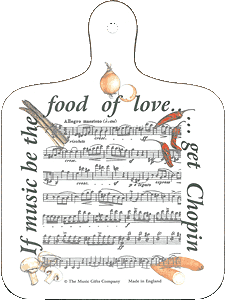 Musical Cutting Board