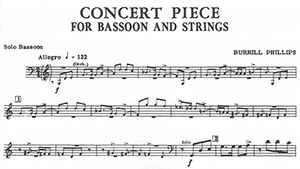Burrill Phillips: Concert Piece
