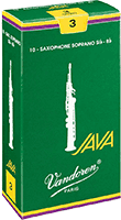 Vandoren Java Green Soprano Sax Reeds