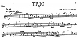 Madeleine Dring: Trio