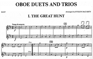 Evelyn McCarty: Oboe Duets and Trios (Country Dances), Vol. I