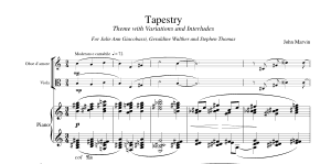 John Marvin: Tapestry