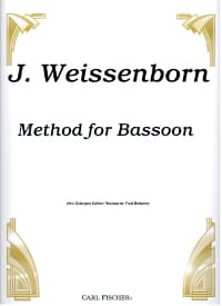Julius Weissenborn: Method for Bassoon
