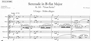 Mozart: Serenade in Bb Major for Wind Quintet