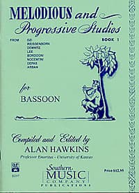 Melodious and Progressive Studies for Bassoon Bk. 1