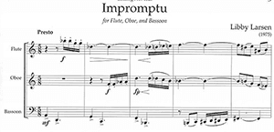 Libby Larsen: Impromptu