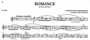 P.I. Tchaikovsky: Romance