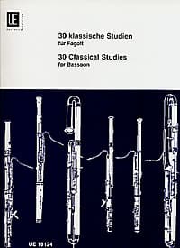 William Waterhouse: 30 Classical Studies for Bassoon