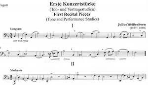 Julius Weissenborn: First Recital Pieces