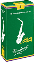Vandoren Java Green Alto Sax Reeds