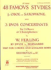Ferling: 48 Famous Studies for Oboe or Saxophone, op. 31