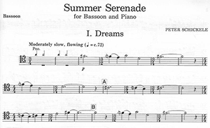 Peter Schickele: Summer Serenade