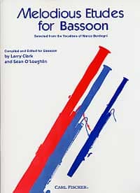 Marco Bordogni: Melodious Etudes for Bassoon