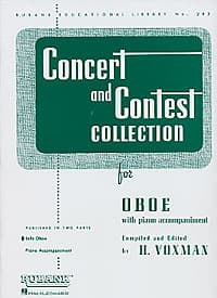 Concert and Contest Collection for Oboe