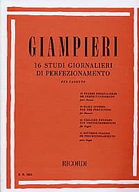 Alamiro Giampieri: Sixteen Daily Studies for Bassoon