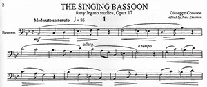 Giuseppe Concone: The Singing Bassoon