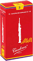 Vandoren Java Red Soprano Sax Reeds