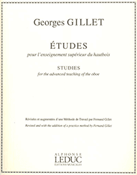 Georges Gillet: Studies (Etudes) for the Advanced Teaching of the Oboe