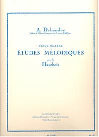 Albert Debondue: 24 Melodic Etudes for the Oboe