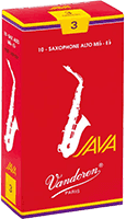 Vandoren Java Red Alto Sax Reeds