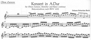J.S. Bach: Concerto in A Major