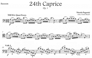 Niccolo Paganini: 24th Caprice, Op. 1