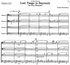 Peter Schickele: Last Tango in Bayreuth