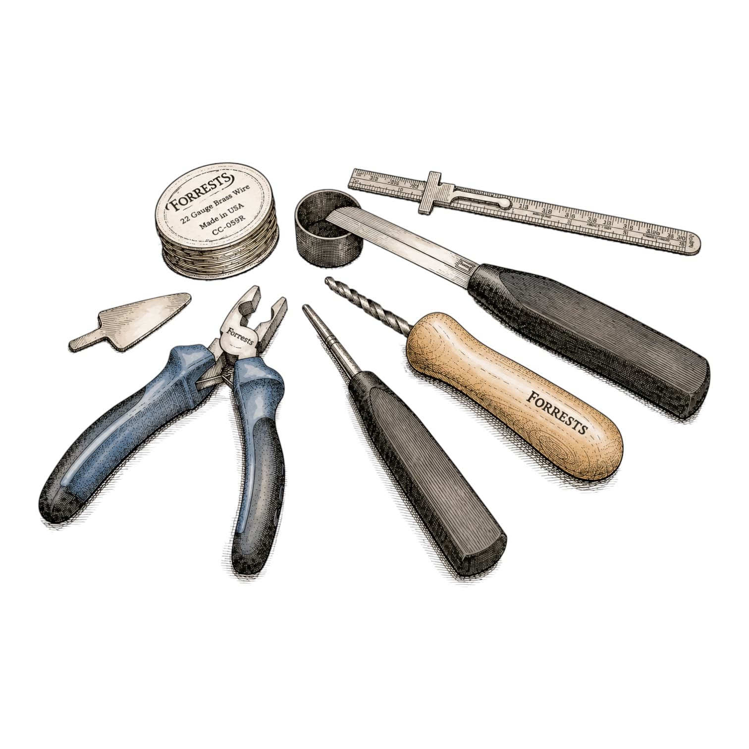 Reed-making tools