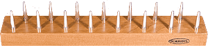 15 Pin Wooden Bassoon Reed Drying Rack
