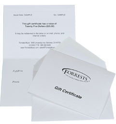 Gift Certificate